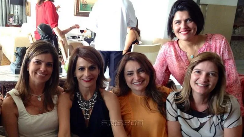 Inês de Castro, Ana Clara, Valéria Feitosa, Virgínia Bezerra e Lavinha Matos