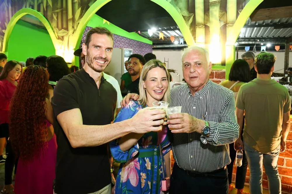 Flavio Furtado, Gaída Dias e Roberto Pessoa