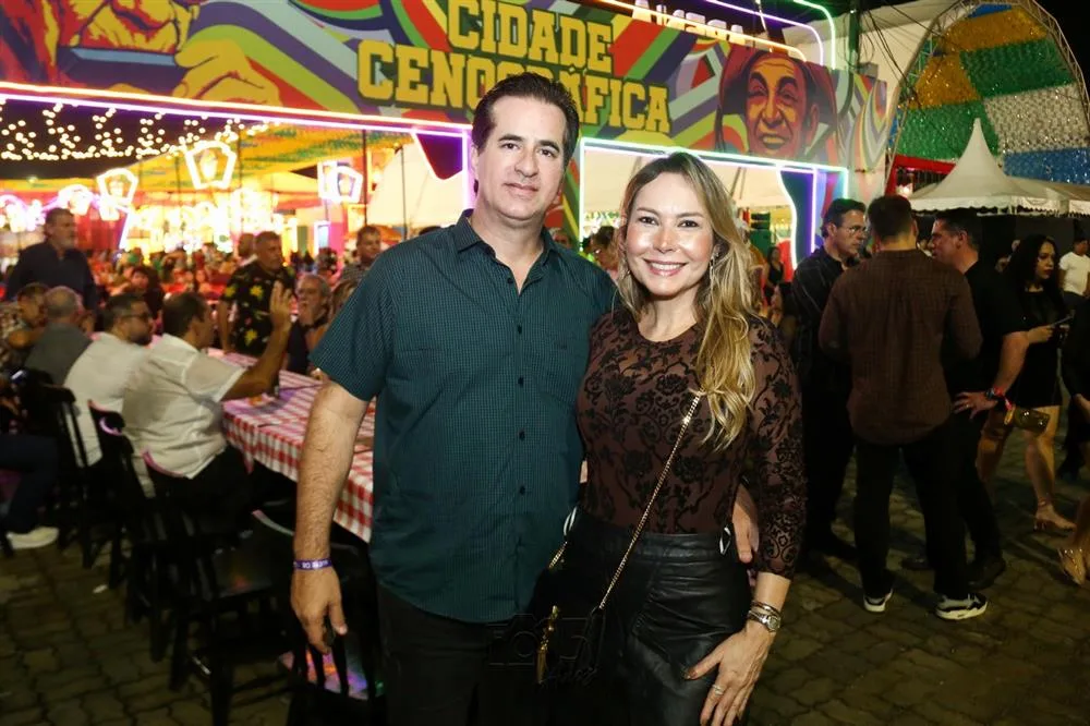 Flávio Menezes e Talynie Mihaliuc