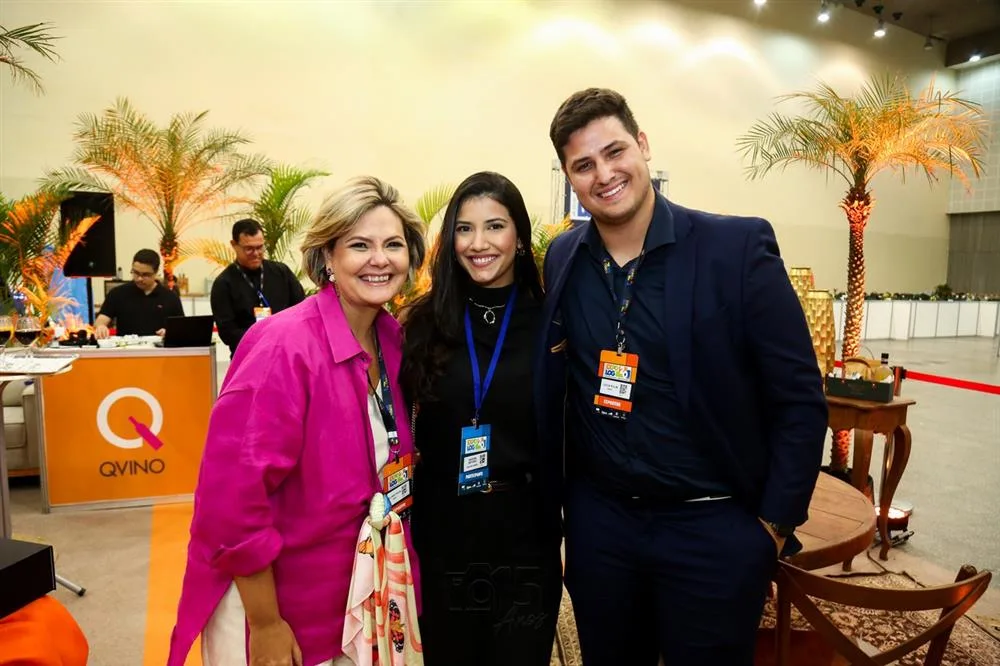 Juliana e Lucca Rolim com Isadora Emygdio