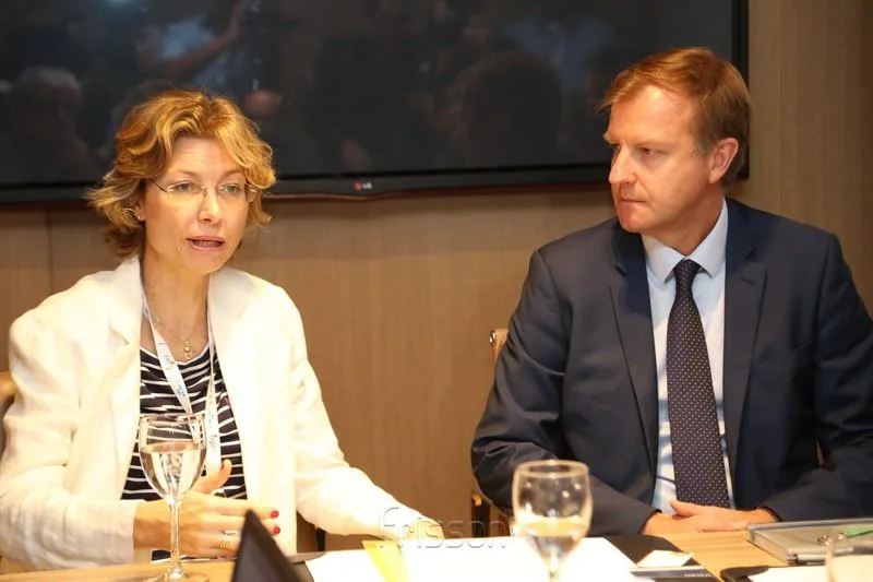 Caroline Puntnoki e Jean Marc Pouchol