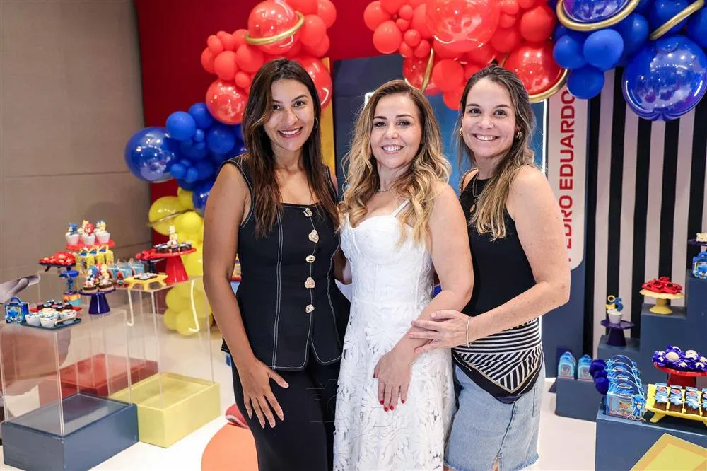 Andy Correia, Cinthya Kalynne e Renata Montenegro