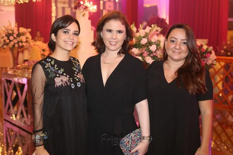 Bárbara Cavalcante, Rafaela Moraes e Raquel Cavalcante