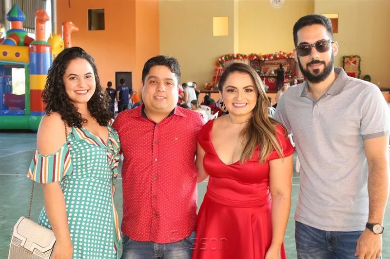 Amanda Maia, Bruno Lemos, Cleane Fontenele e Bruno Bezerra