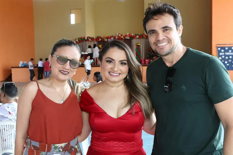 Ana Cecília Mendes, Cleane Fontenele e Audenor Neto