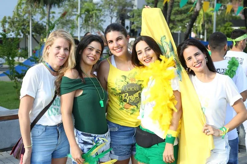 Giordana Costa, Josy Martins, Renata Almeida, Lara Romcy e Iorrana Aguiar