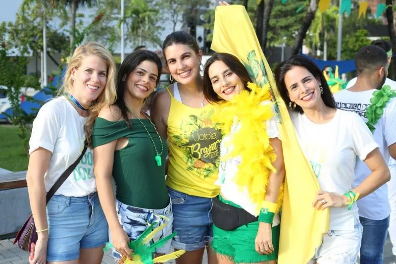 Giordana Costa, Josy Martins, Renata Almeida, Lara Romcy e Iorrana Aguiar