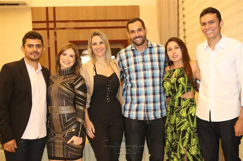 Adairton Brito, Ana Carolina Craveiro, Larissa Gurgel, Julio Costa, Patricia e Rudson Rocha