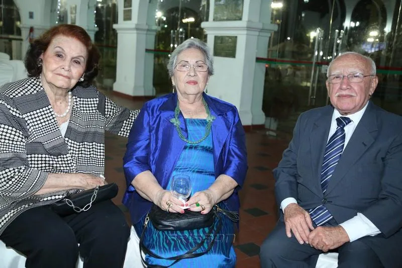 Aida Coelho, Rita de Cássia Araújo e Ubiratan Aguiar