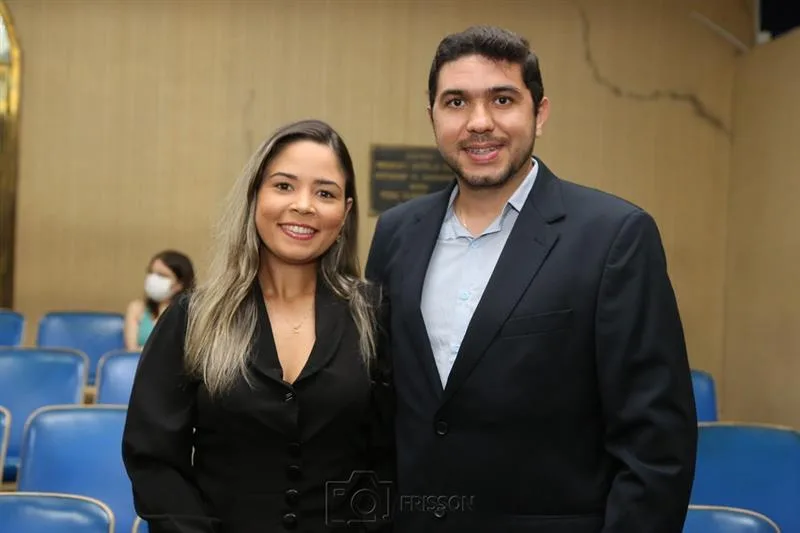 Aline Colares e Raimundo Monteiro