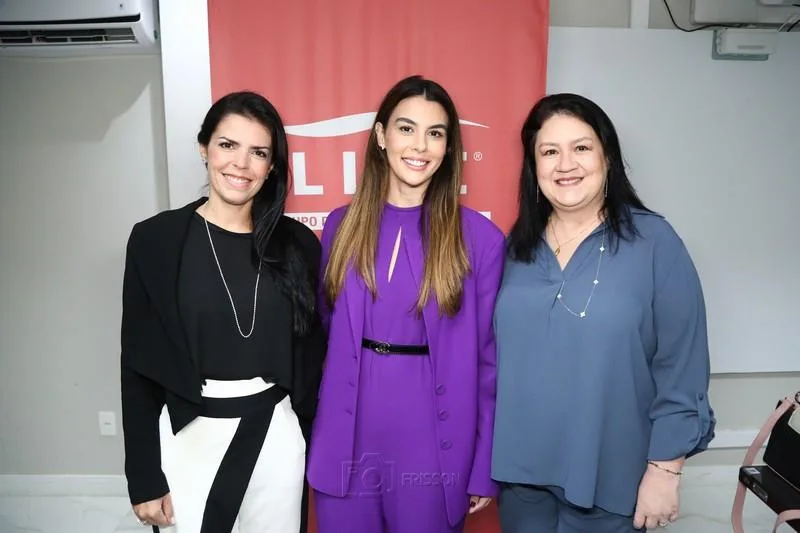 Aline Ferreira, Camila Melo e Rosilândia Lima