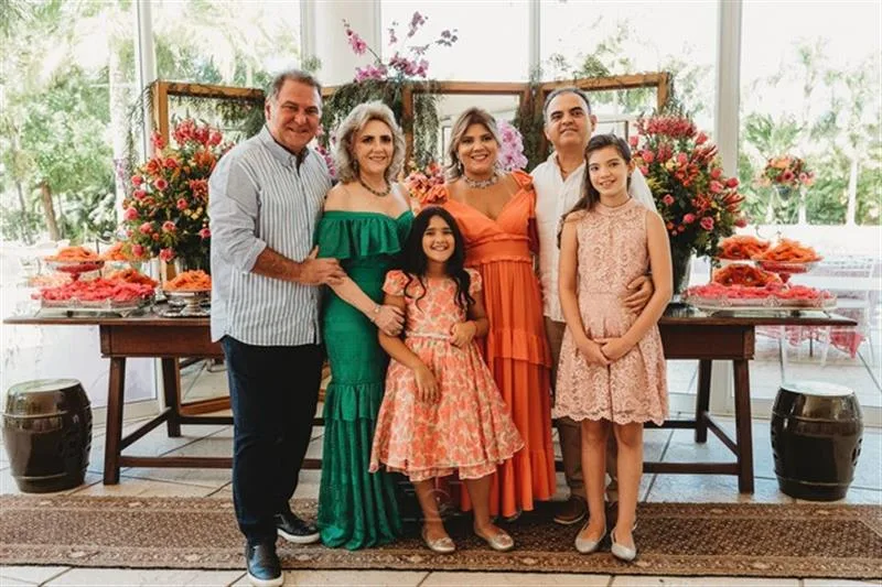Jório da Escóssia e Graça, Giovanna, Gisela Dias Branco e Herbert Vieira, Giulia
