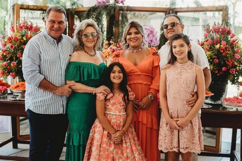 Jório da Escóssia e Graça, Giovanna, Gisela Dias Branco e Herbert Vieira, Giulia