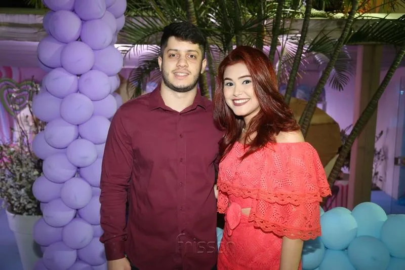 André Araújo e Andressa Holanda