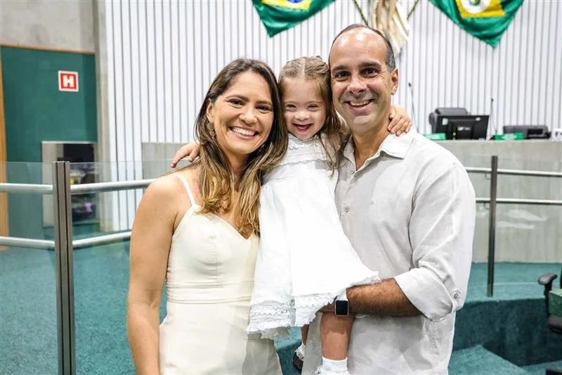 Aline Mascarenhas, Maria e Fabio Ponte