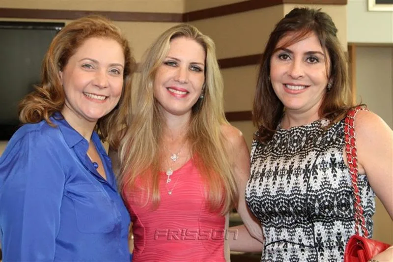 Andrea Delfino, Marjorie Vidigal e Cristiane Faria