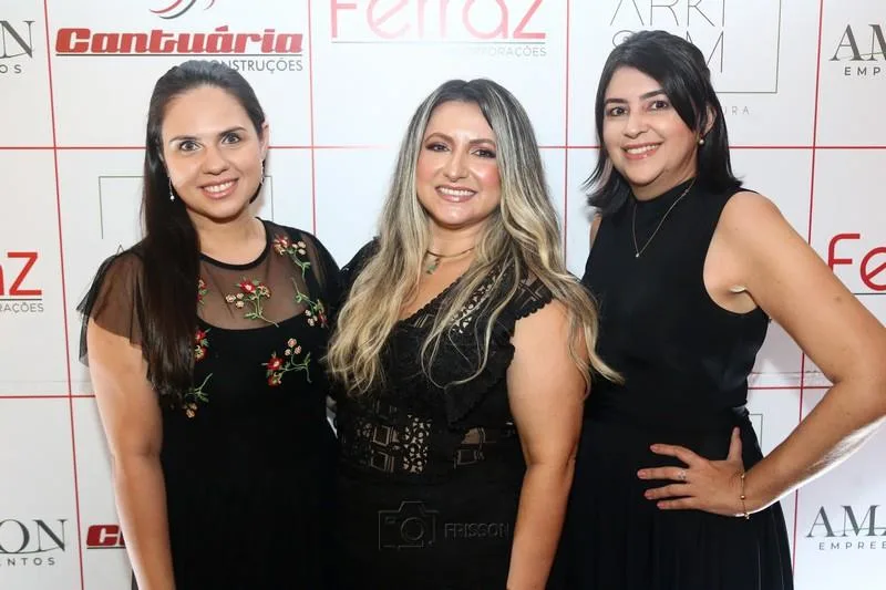Ana Drielly, Natália Cantuária e Pamela Castro