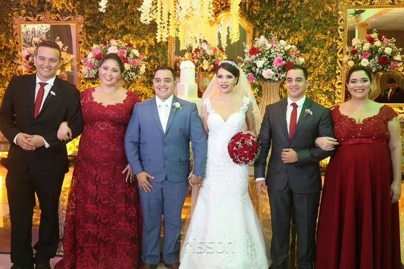 Casamento de Thobias Coelho e Ednara Silva