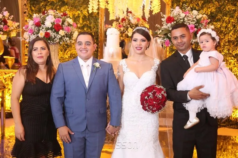Casamento de Thobias Coelho e Ednara Silva