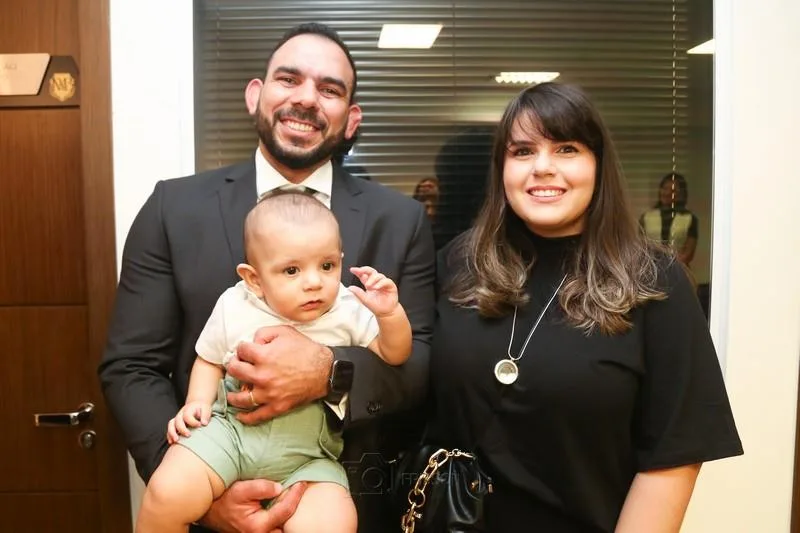 Davi, Henrique e Kelvia Prudêncio