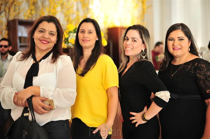 Adriana Rita, Marília Teófilo, Samara Negreiros e Liduina Figueiredo