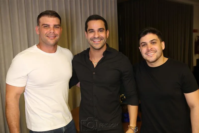 Adriano Melo, Emerson Oliveira e Davi Barreto