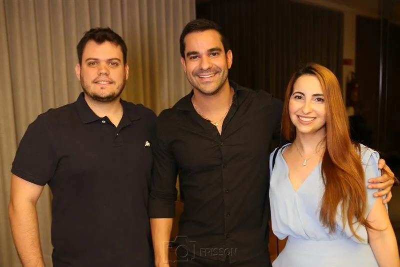 Airton Lessa, Emerson Oliveira e Yasmim Rodrigues