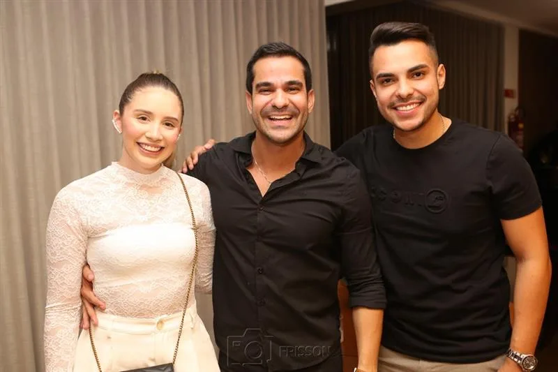 Alessa Araújo, Emerson Oliveira e Sávio Cabral