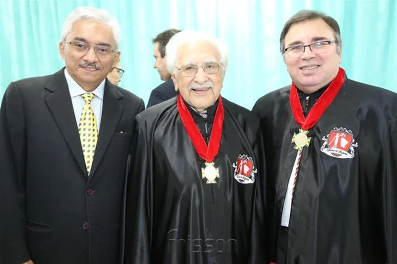 Eliomar de Lima, João de Lemos e Aloisio Gurgel