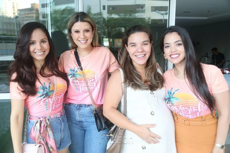 Carla Espirito Santo, Raquel Xavier, Monique Bezerra e Ticiana Campos