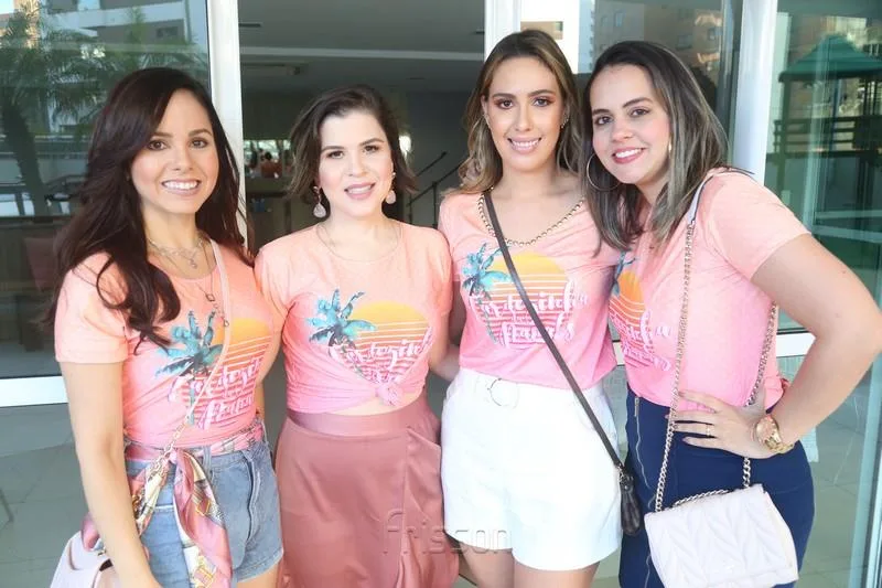 Carla Espirito Santo, Ticiana Rosado, Raiza Bandeira e Marina Montenegro