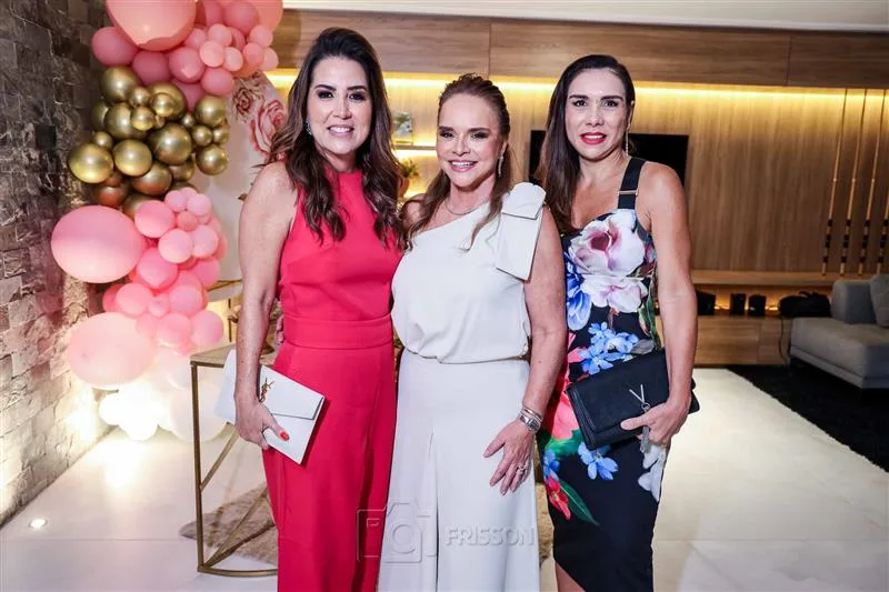 Ana Vladia Sales, Hilda Pamplona e Anne Alcantara
