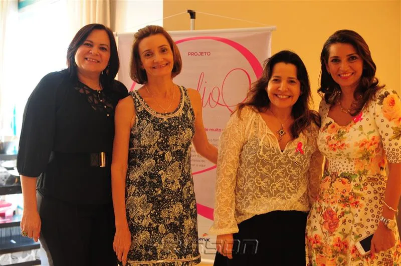 Ana Cláudia, Louise Benevides, Rosana Cavalcante e Márcia Travessoni