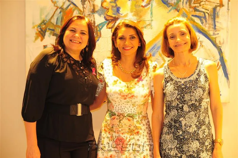 Ana Cláudia, Márcia Travessoni e Louise Benevides