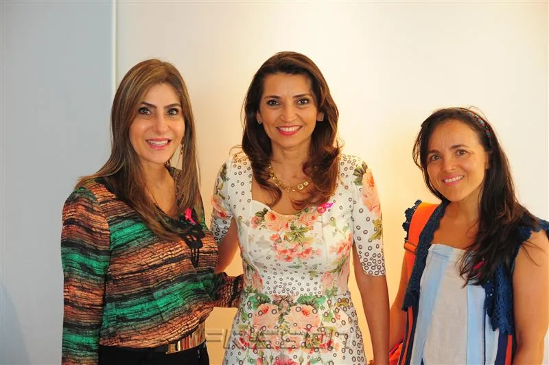 Denise Roque, Márcia Travessoni e Glicia Cruz
