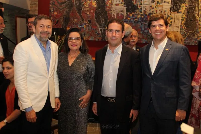 Elcio Batista, Fernanda Jansen e Janos Fuzesi
