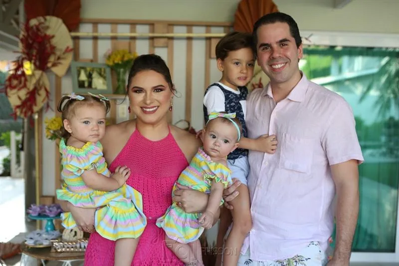 AlfredoFilho, Alfredo, Maria Catarina, Ticiana Lima e Maria Cecilia