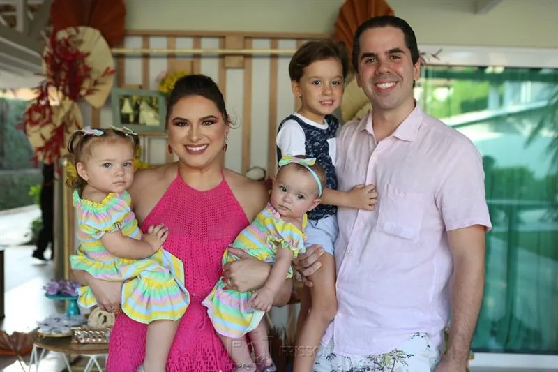AlfredoFilho, Alfredo, Maria Catarina, Ticiana Lima e Maria Cecilia