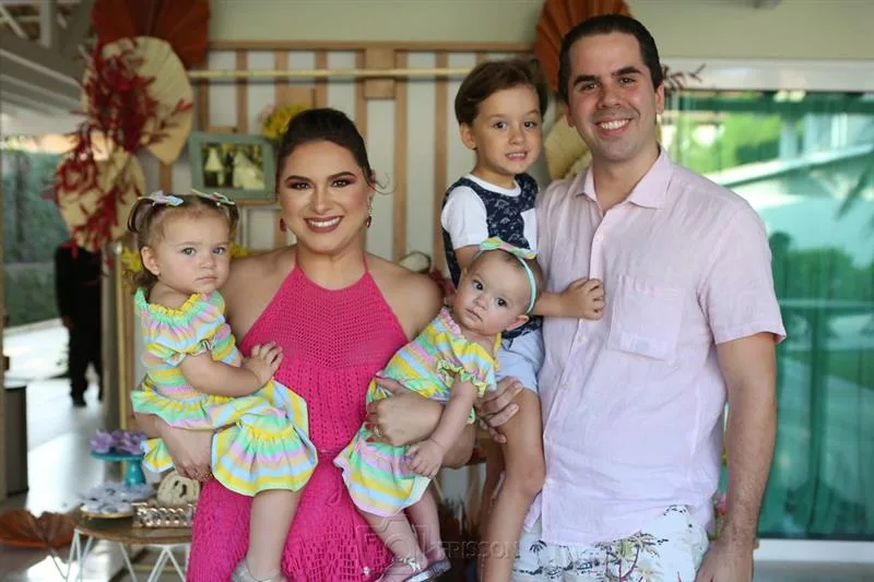 AlfredoFilho, Alfredo, Maria Catarina, Ticiana Lima e Maria Cecilia