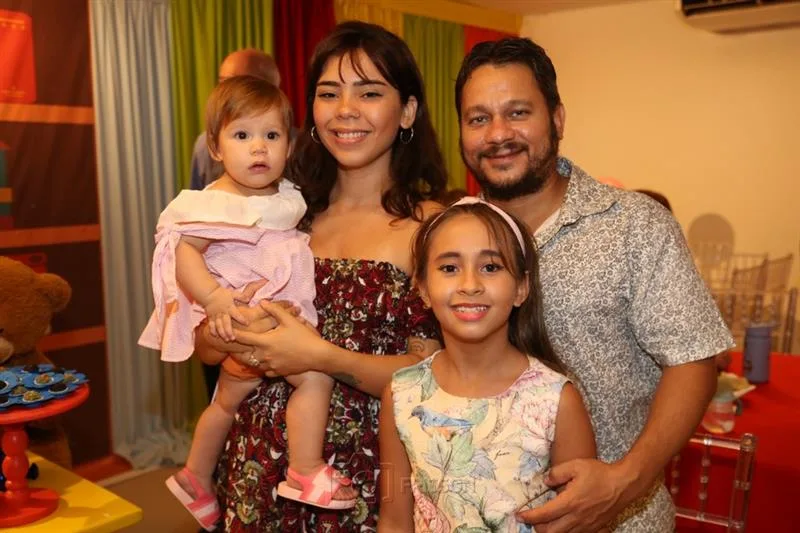 Aruana Lua, Madu Andrade, Marcelo e Maria Luisa Farias