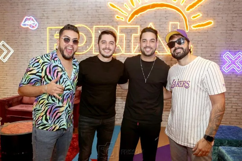 Artur Bacana, Jonas Esticado, Henry Freitas e Marcinho