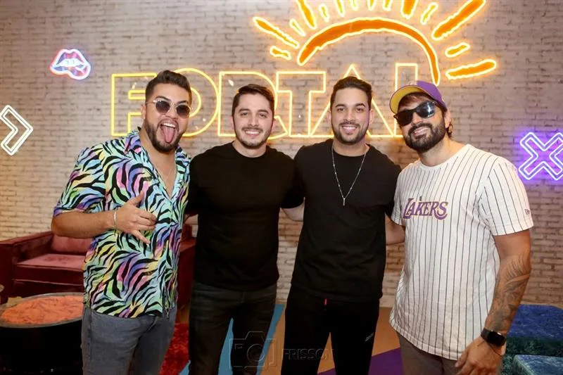 Artur Bacana, Jonas Esticado, Henry Freitas e Marcinho
