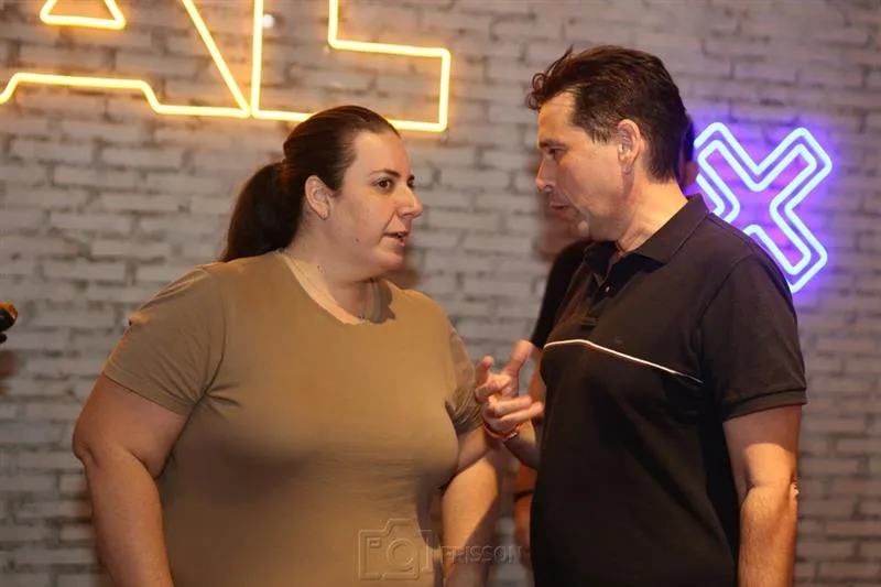 Clara Franck e Andre Camurça