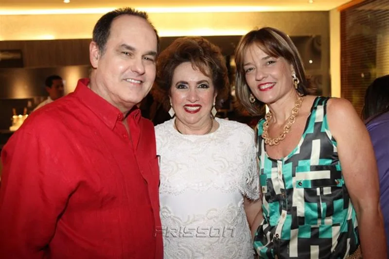 Antônio Marques, Lêda Maria e Cristiane Marques