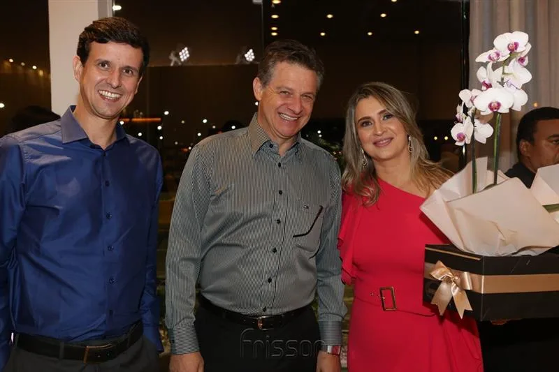 Diego Mroniski, Nereu Cozatti e Edmara Carvalho