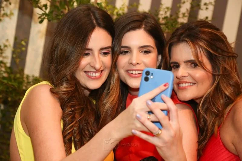 Amanda, Marcella e Cristine Feitosa