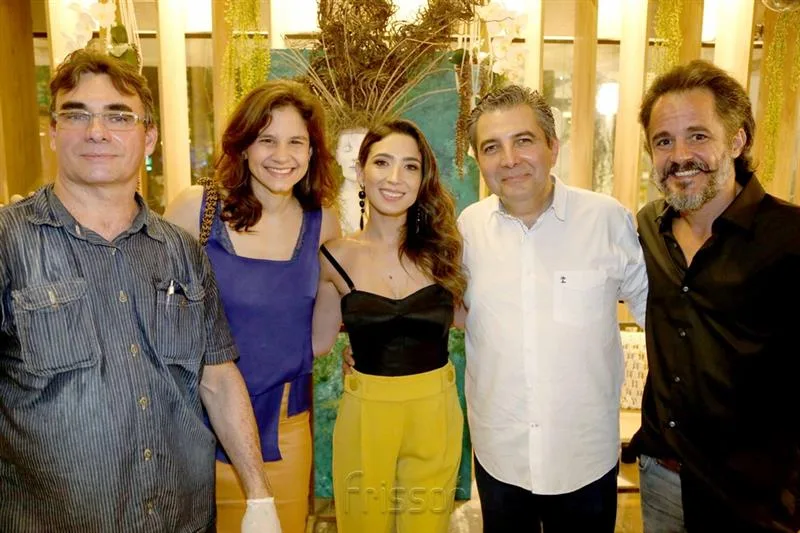 Antonio Rocha, Renata Marinho, Celina Hissa, Roberto Dias e Carlos Lebram