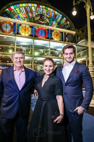 Amarilio, Patricia e Omar Macedo