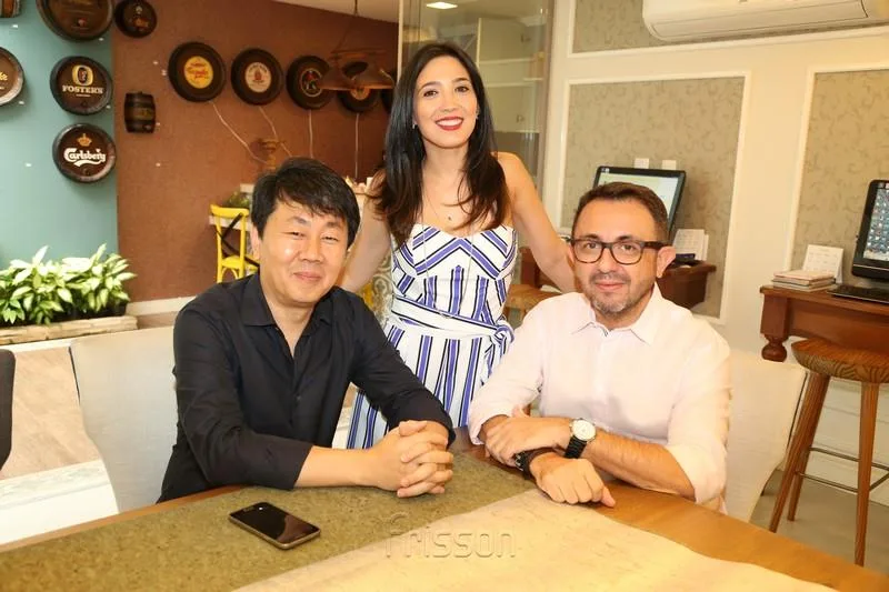 Felipe Park, Renata Cavalcante e Roger Monte