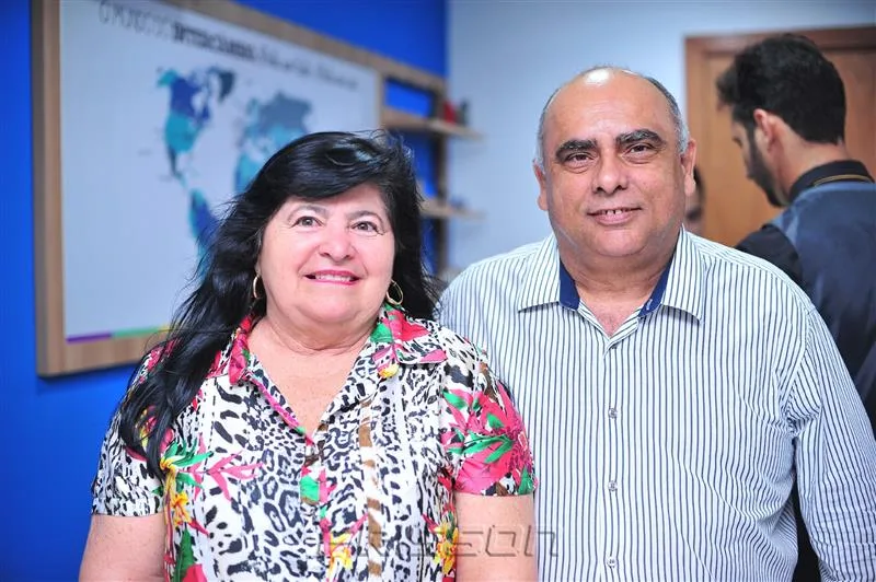 Fátima Campos e Welligton Freire